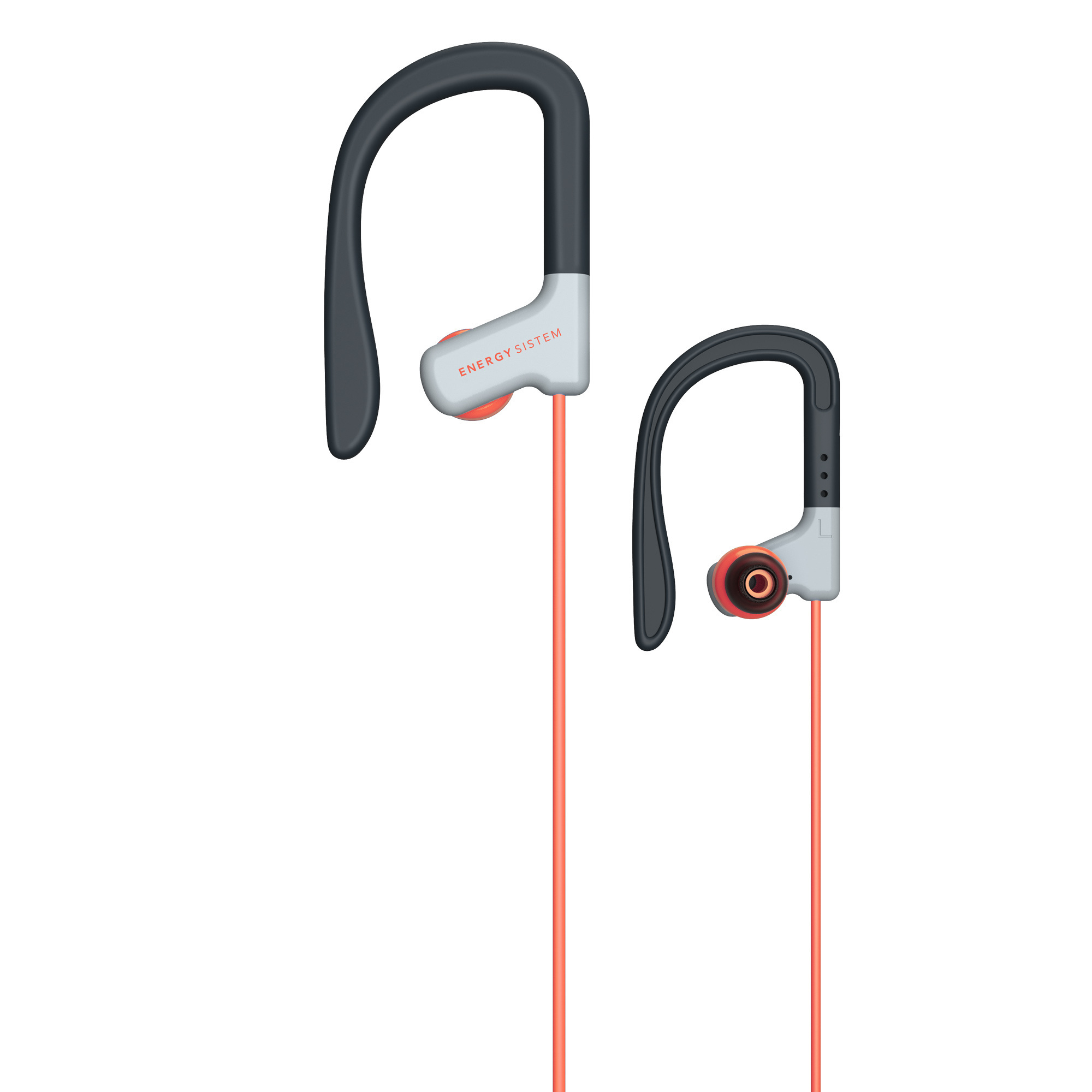 Earphones Sport 1 Red Mic