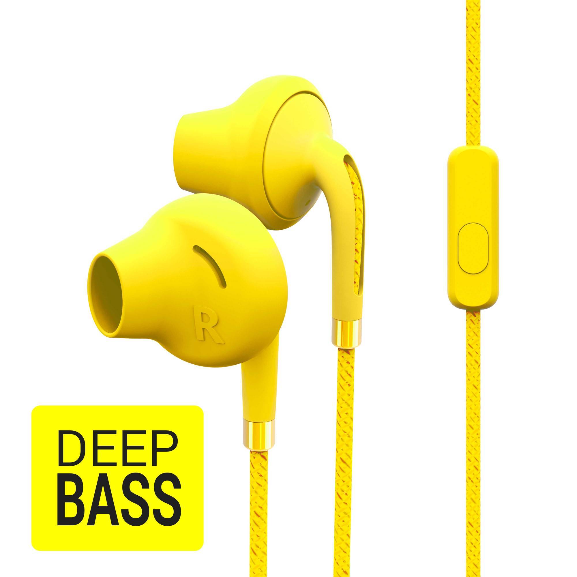 Auscultadores in-ear com microfone e Control Talk