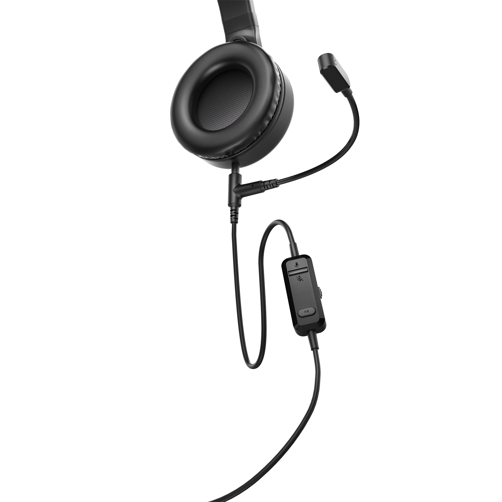 Micrófono extraíble para cascos con diseño flexible