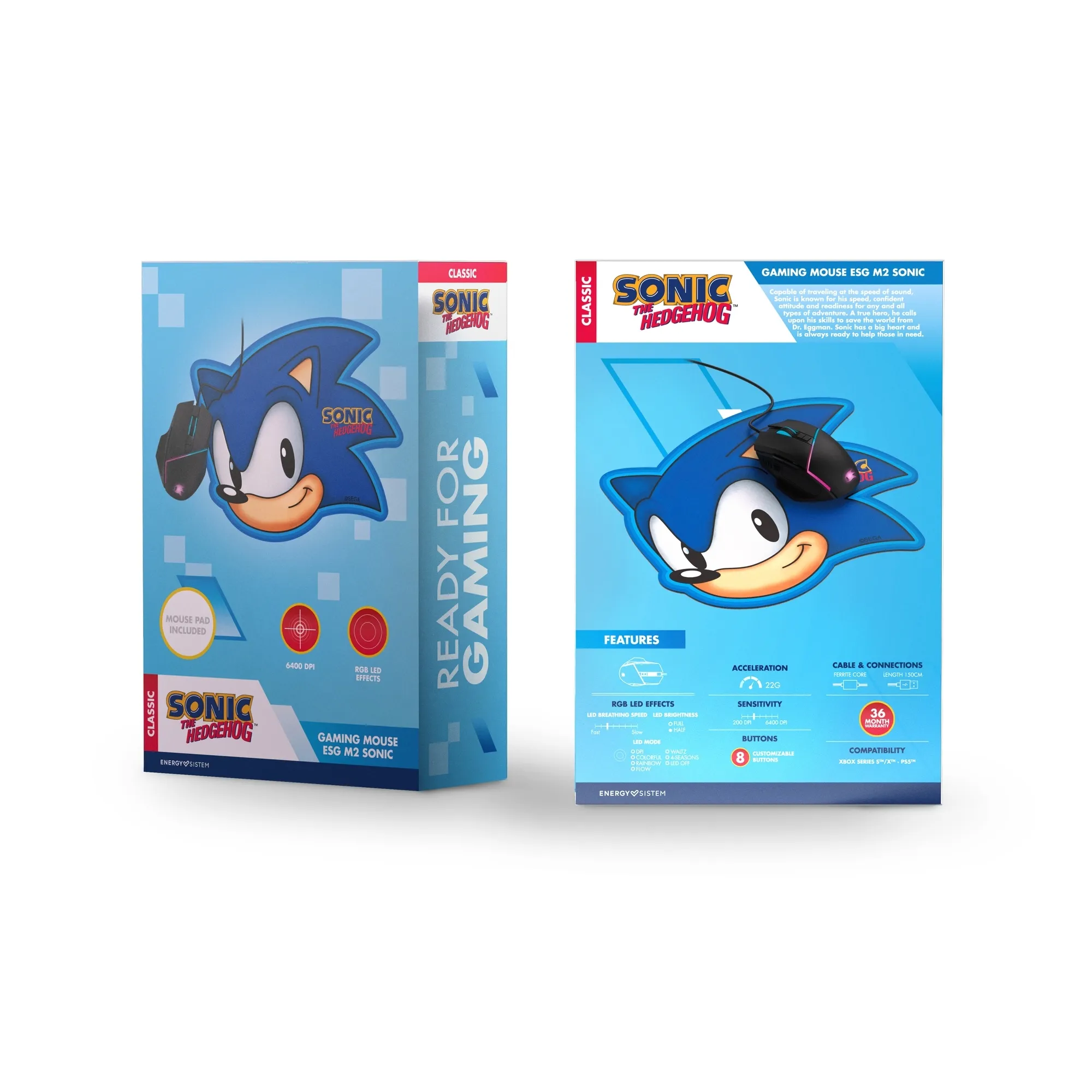 Gaming Mouse ESG M2 Sonic 5
