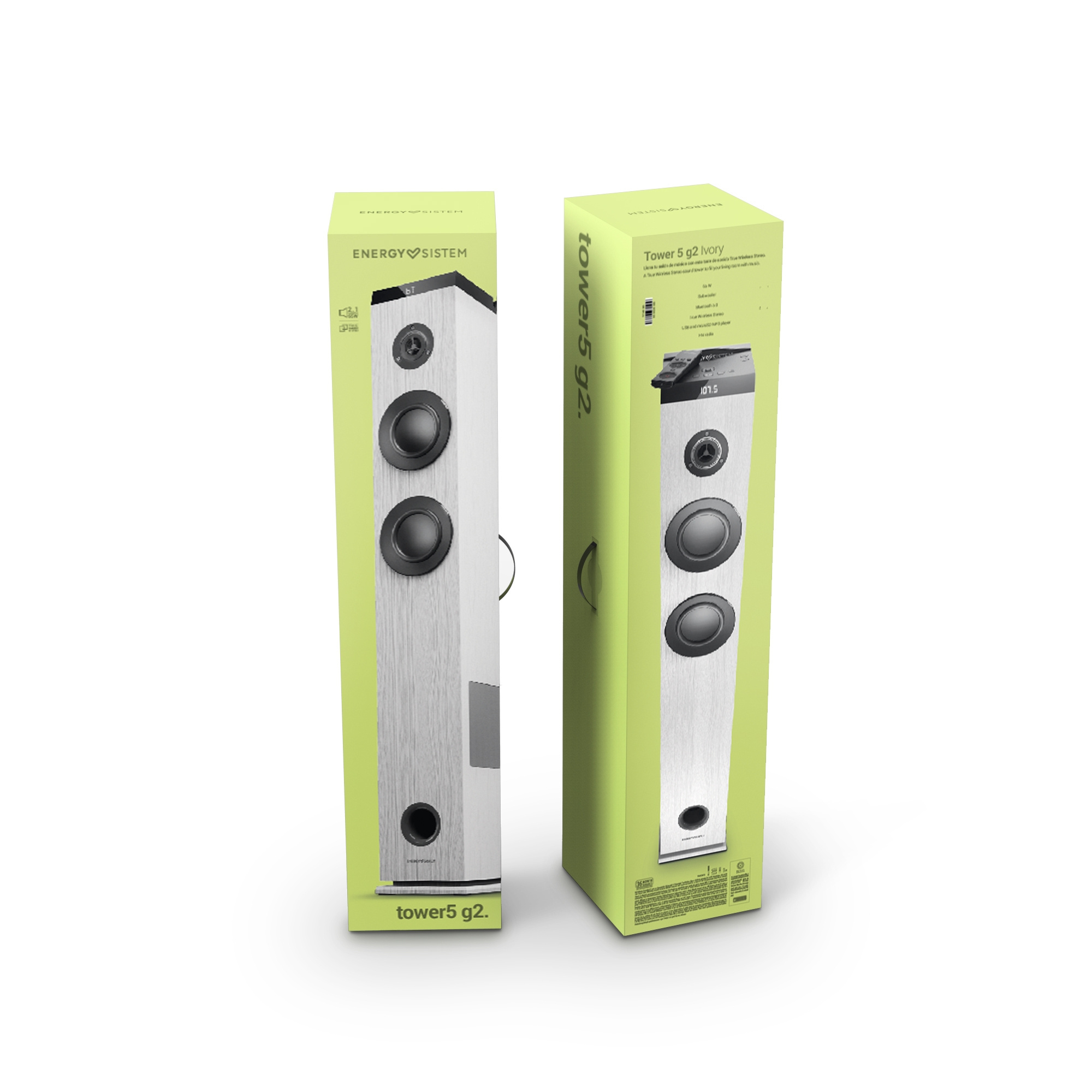 Technische Daten auf der Produktverpackung