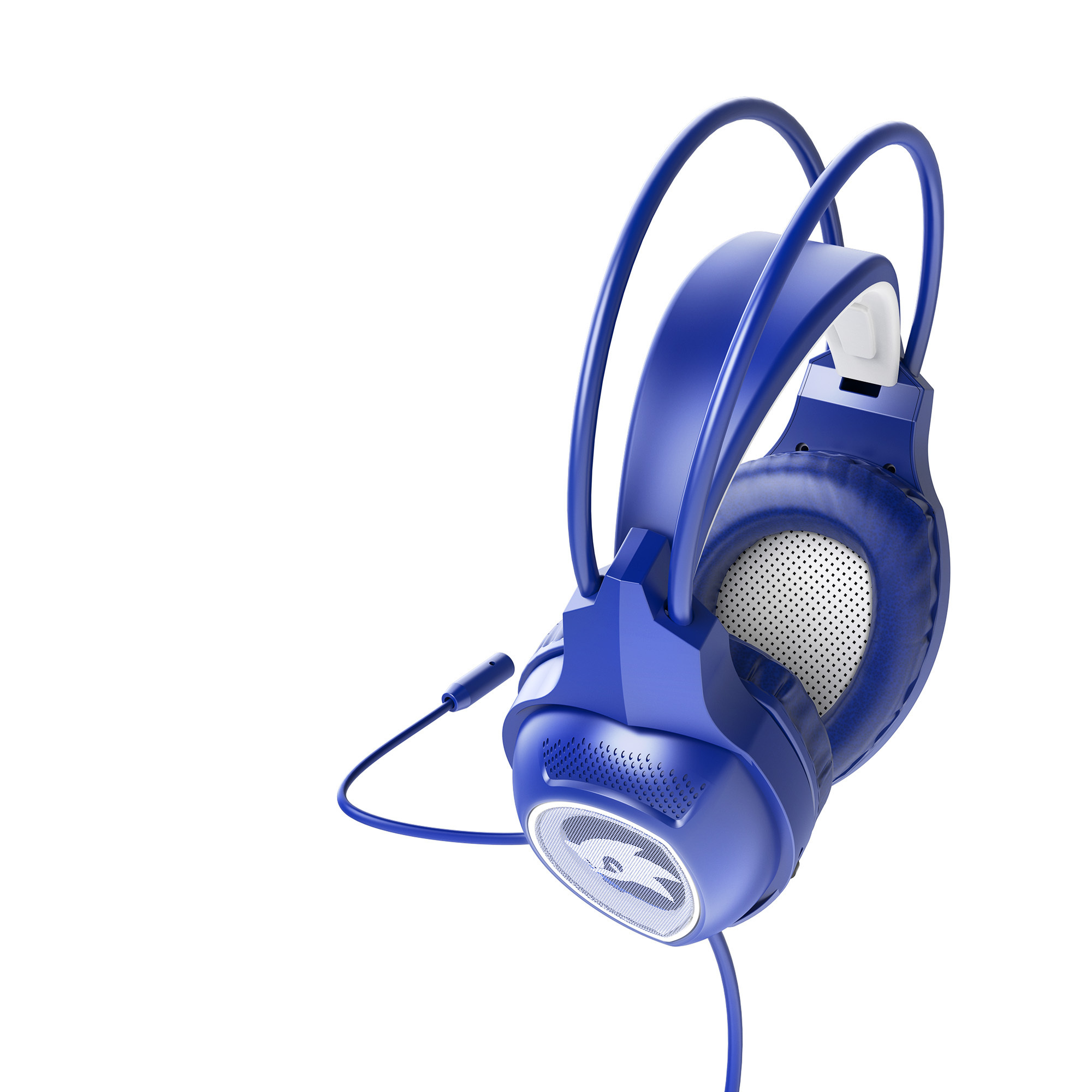 Auscultadores gaming com microfone boom mic omnidirecional